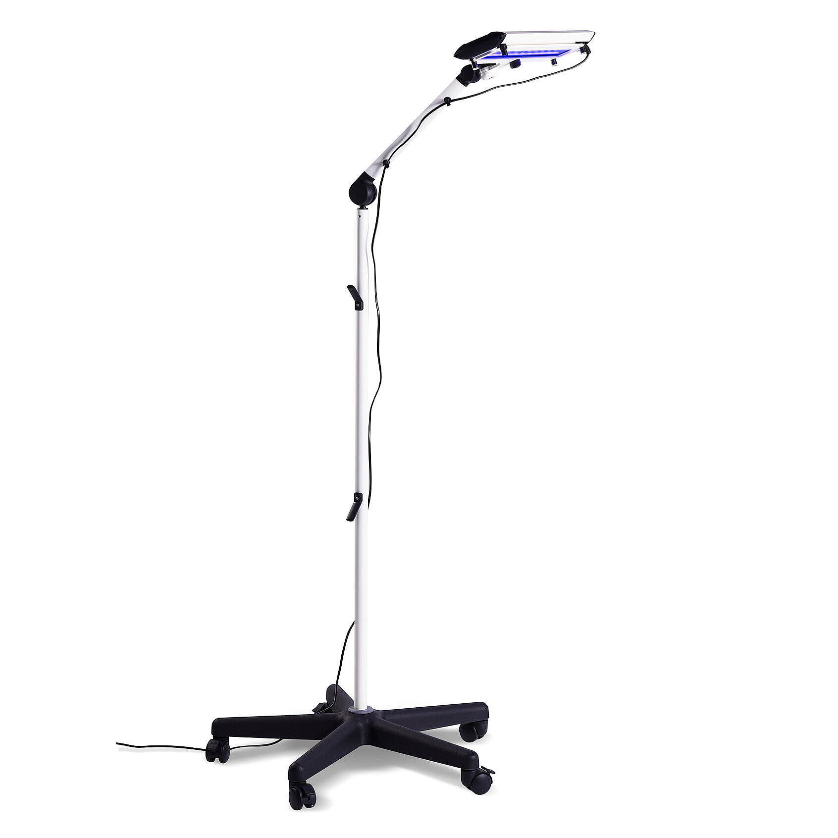 bilibluelight neonatology phototherapy device wheeled stand
