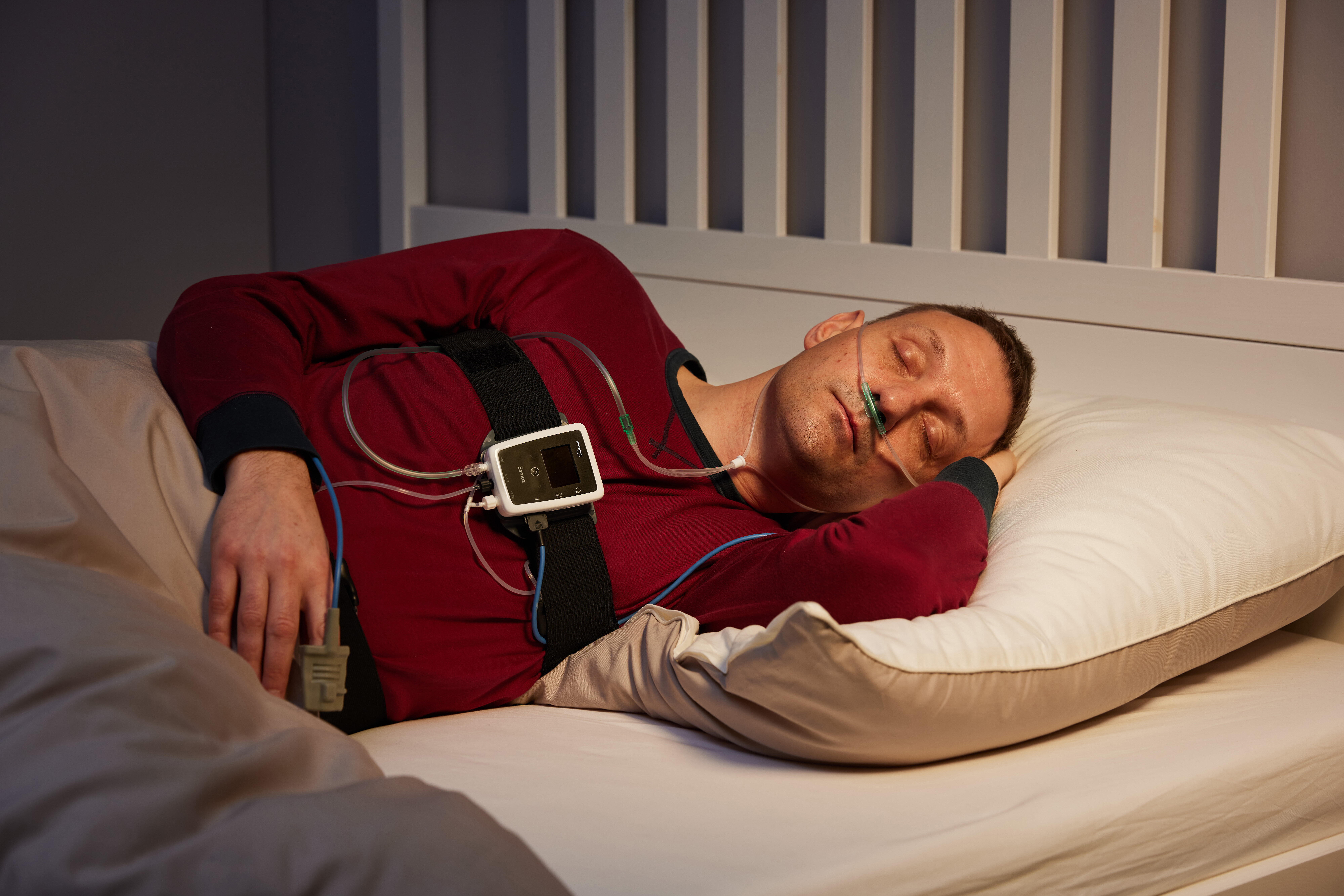 samoa sleep diagnostics device night sleeping nasal cannula